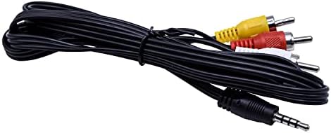 HQRP AV Audio Video kabel/kabel kompatibilan s Canon Vixia HF11, Vixia HF20, Vixia HF200, Vixia HF21, Vixia HG10, Vixia HG20 CamCorder
