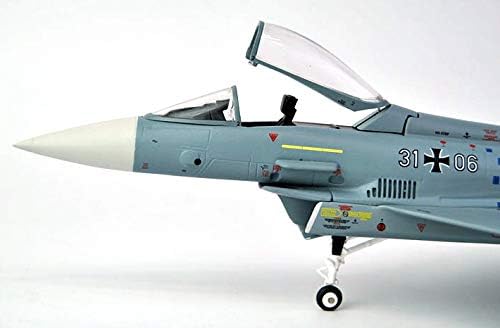 JC Wings Luftwaffe Eurofighter EF-2000 1/72 Model zrakoplova na ravnini za diecast ravnine
