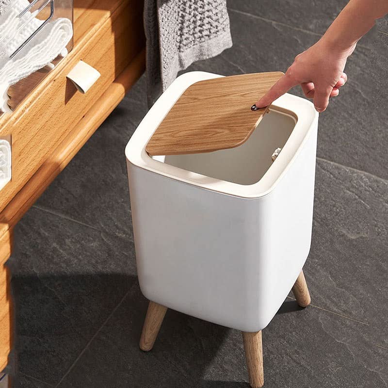 Bucket bucket s poklopcem pritisnite kantu za smeće za dnevni boravak, toalet, kupaonicu, kuhinju, kantu za smeće