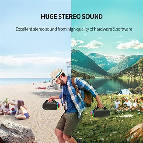 Czdyuf zvučnik 60W 5.0 zvučnici glasni s bas tehnologijom IPX7 Vodootporni vanjski zvučnik