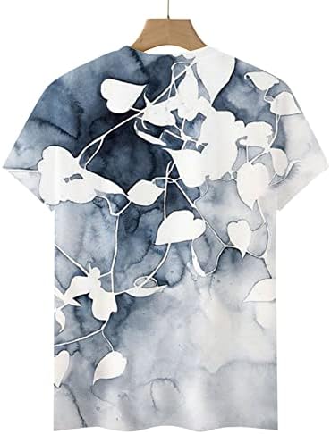 Djevojke Crewneck Cotton Vine cvjetni grafički vrhunski majica za žene jeseno ljeto iy iy