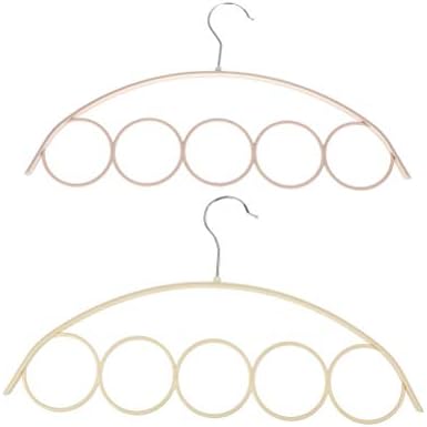 WONDRUN Organizator ormara Organizator prijenosni 5 prstena za vješalice za odjeću Kuke za rublje rublje šipka ili dekor za dom i ured