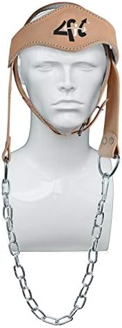 4-inčna teretana za dizanje utega glava i vrat sigurnosni pojas za snagu koža prirodna